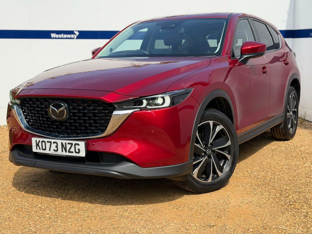 Mazda CX-5 2.0 E-skyactiv G Mhev Exclusive-line - 20 KO73NZG Red #2