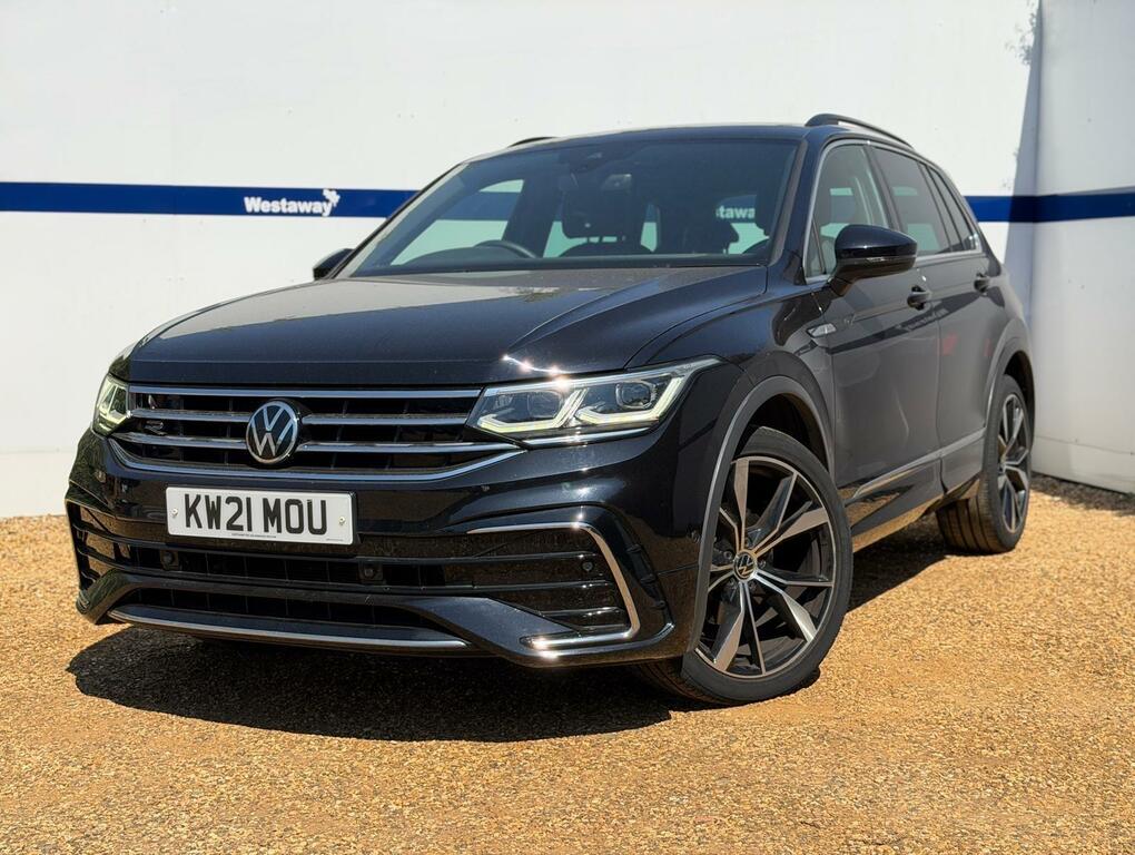 Volkswagen Tiguan 1.5 Tsi 150 R-line Dsg - 2021 21 KW21MOU Black #2