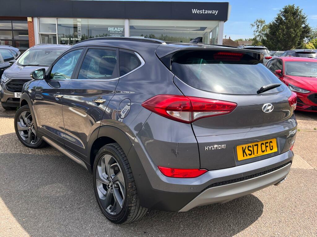 Hyundai Tucson 2.0 Crdi 185 Premium Se - 2017 17 KS17CFG Grey #4