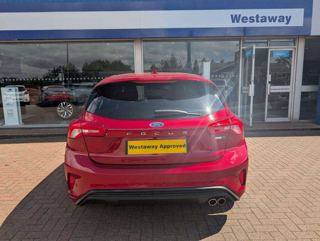 Ford Focus 1.0 Ecoboost Hybrid Mhev 155 St-line X Edition Red #4