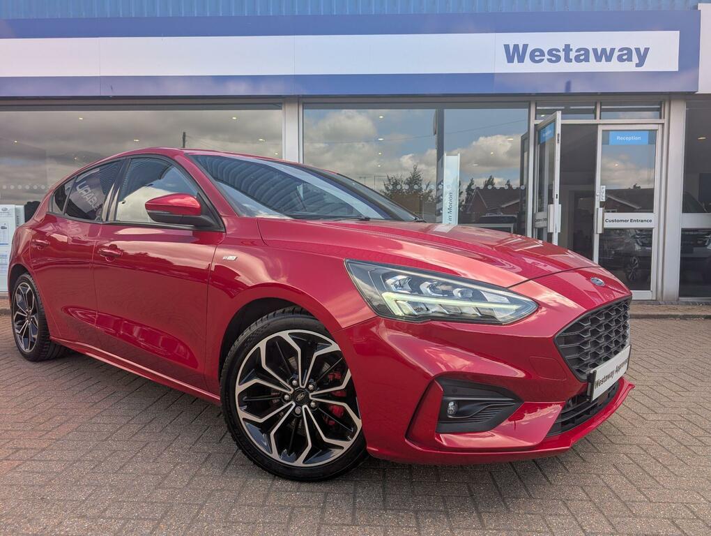 Ford Focus 1.0 Ecoboost Hybrid Mhev 155 St-line X Edition Red