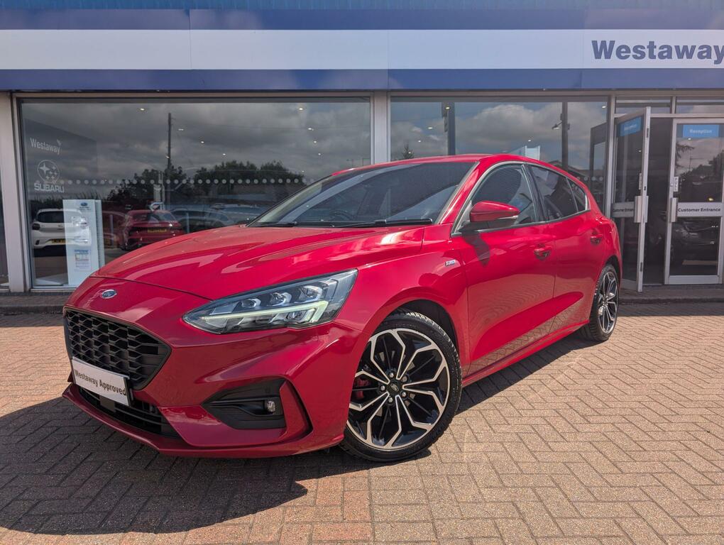 Ford Focus 1.0 Ecoboost Hybrid Mhev 155 St-line X Edition Red #2