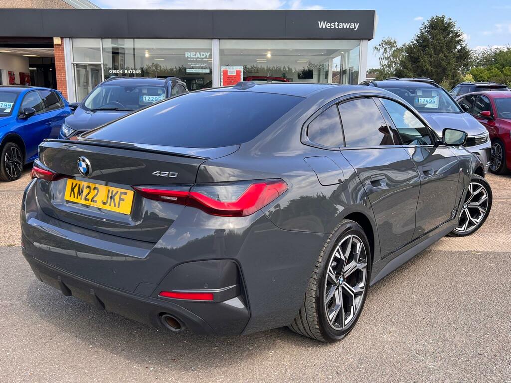 BMW 4 Series Gran Coupe 2.0 420I M Sport Euro 6 5-Door Grey #7