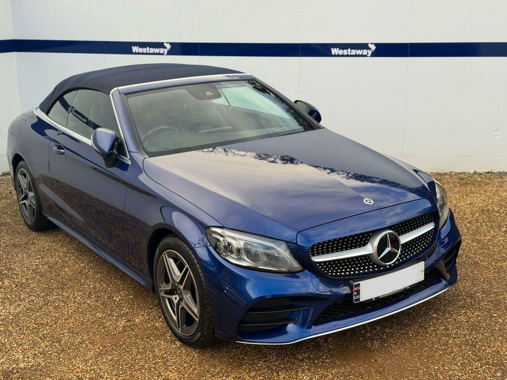 Mercedes-Benz C Class C220d 4Matic Amg Line Premium 9G-tronic Blue #2