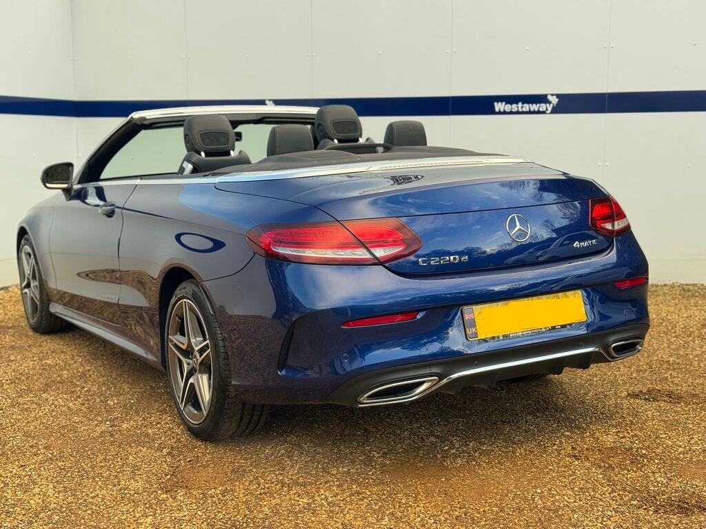 Mercedes-Benz C Class C220d 4Matic Amg Line Premium 9G-tronic Blue #5