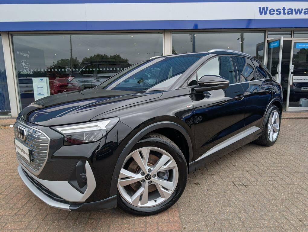 Audi Q4 E Tron 150Kw 40 82Kwh S Line Black #3