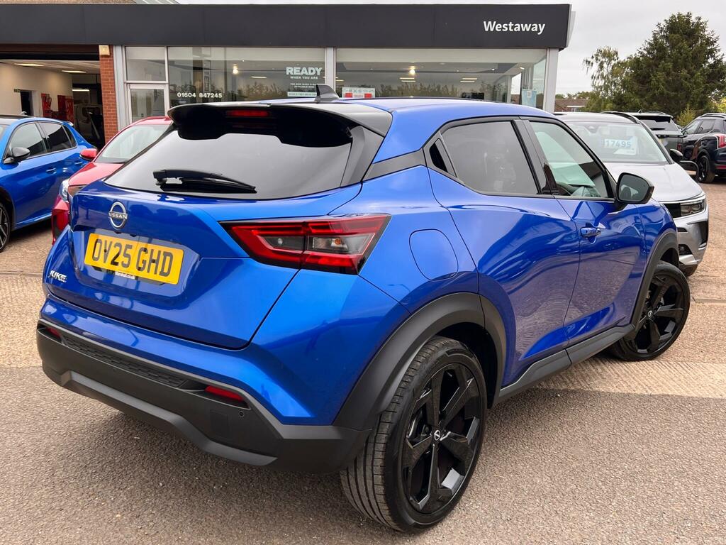 Nissan Juke 1.0 Dig-t Tekna Blue #3