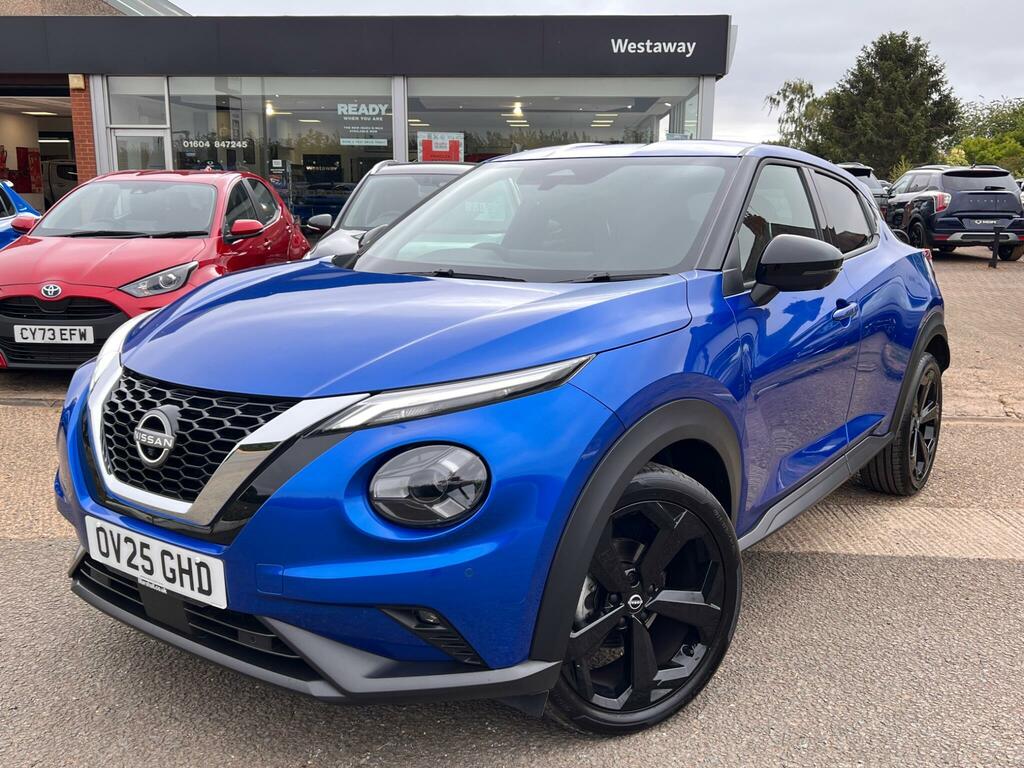 Nissan Juke 1.0 Dig-t Tekna Blue #6