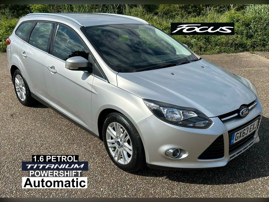 Ford Focus 1.6 Titanium Estate Powershift Euro 5 Silver