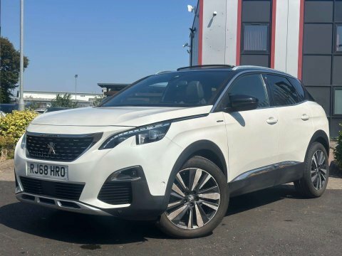 Peugeot 3008 1.5 Bluehdi Gt RJ68HRO White #3