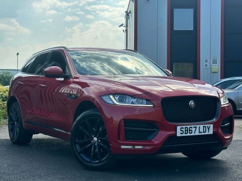 Jaguar F-Pace 2.0 D180 R-sport Red