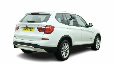 BMW X3 2.0 20D Se White #3