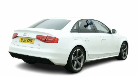 Audi A4 2.0 Tdi Black White #4