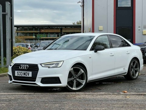 Audi A4 1.4 Tfsi Black White #4