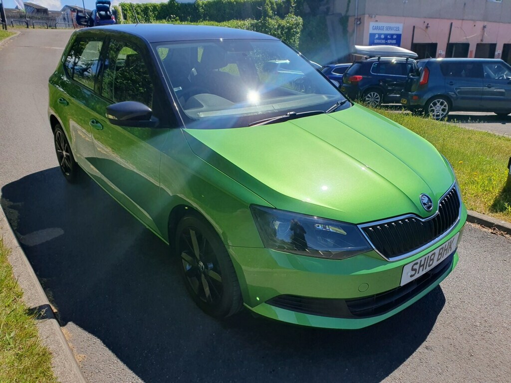 Skoda Fabia 1.0 Tsi Colour Edition SH18BHK Green #3