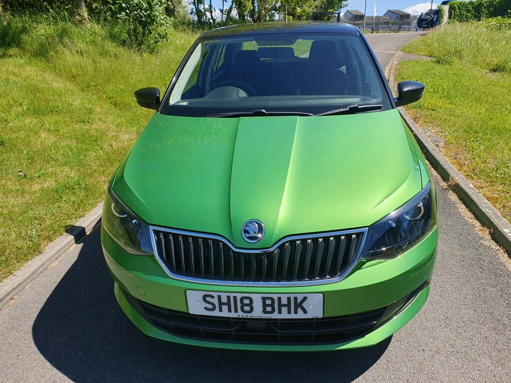 Skoda Fabia 1.0 Tsi Colour Edition SH18BHK Green #2