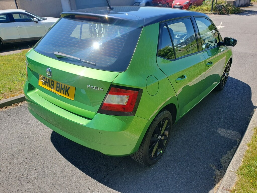 Skoda Fabia 1.0 Tsi Colour Edition SH18BHK Green #6