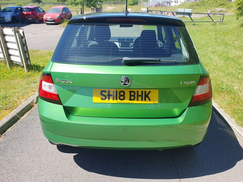 Skoda Fabia 1.0 Tsi Colour Edition SH18BHK Green #5
