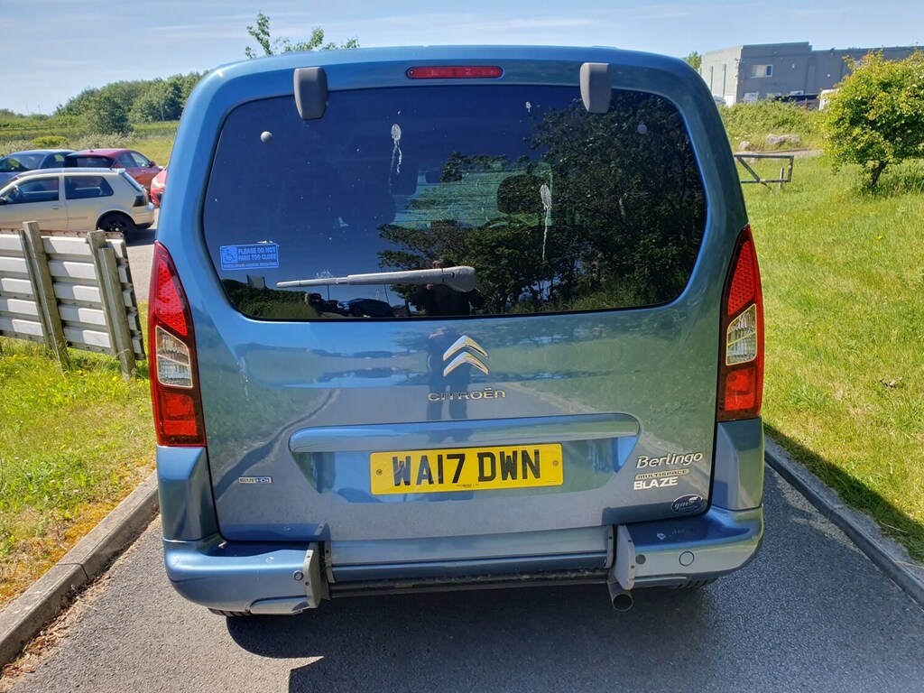 Citroen Berlingo Wav Wheelchair Accessible Vehicle 1.6 Bluehdi Blue #4