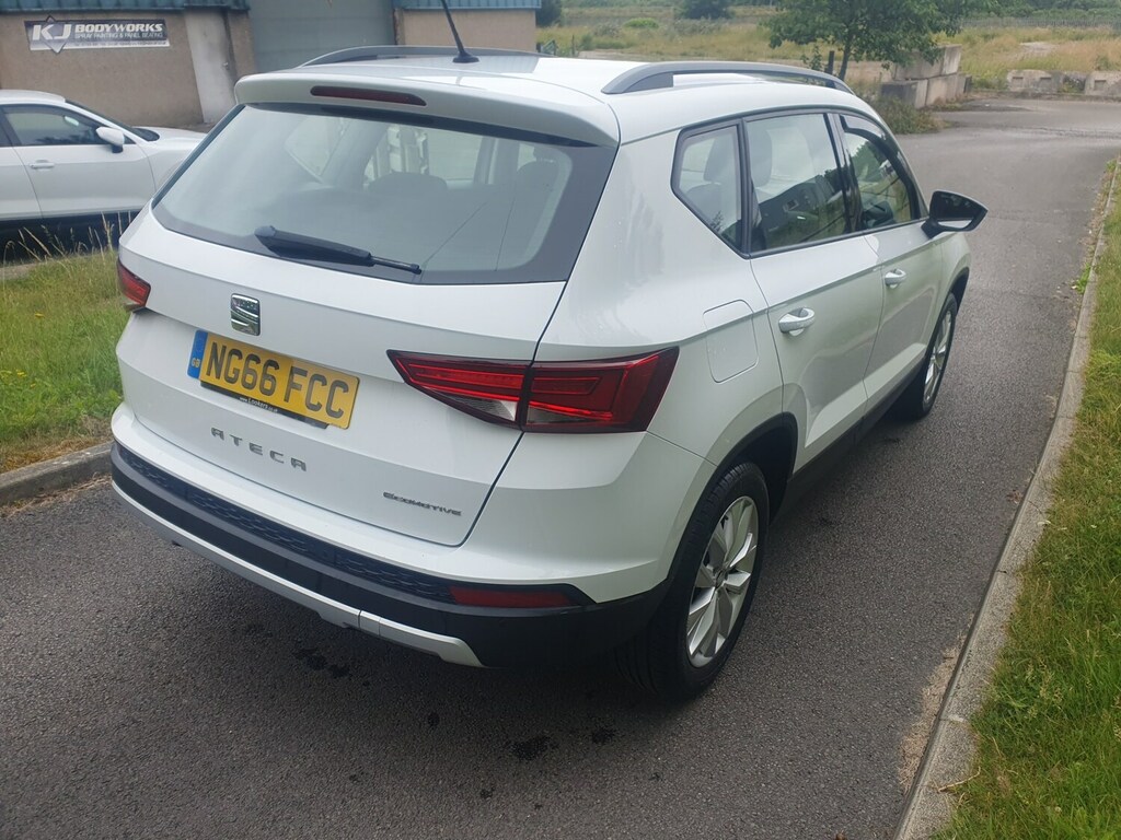 Seat Ateca 1.6 Tdi Ecomotive Se White #6