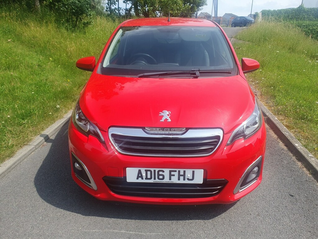 Peugeot 108 1.0 Allure 2-Tronic Red #2