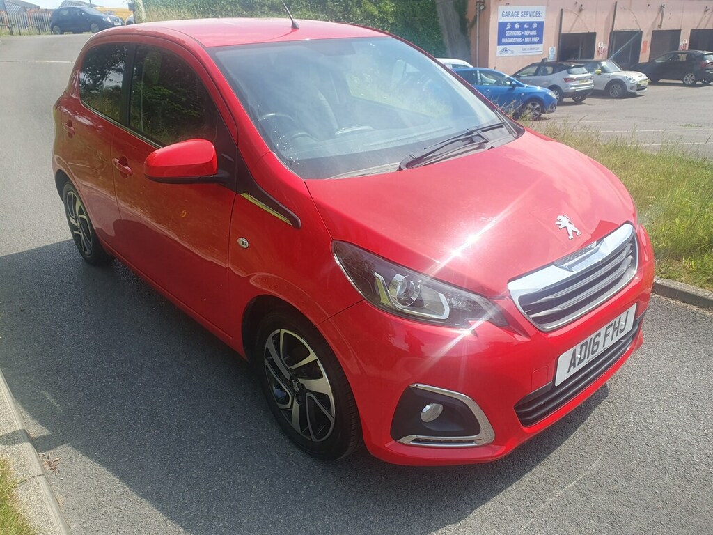 Peugeot 108 1.0 Allure 2-Tronic Red #3