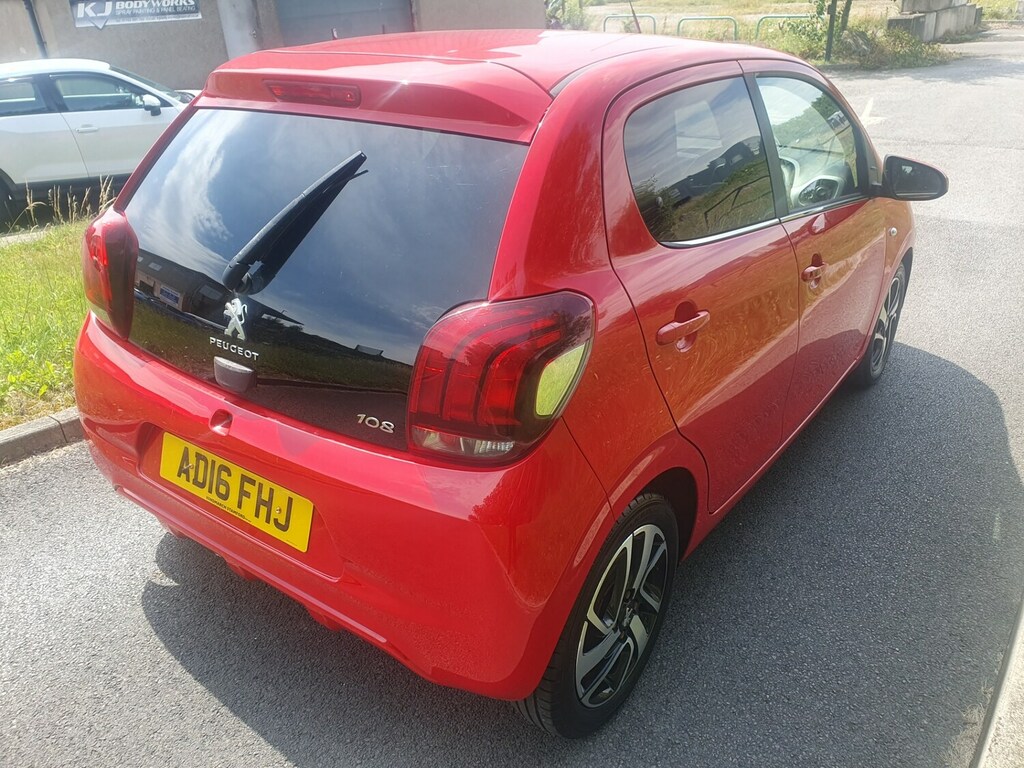 Peugeot 108 1.0 Allure 2-Tronic Red #6