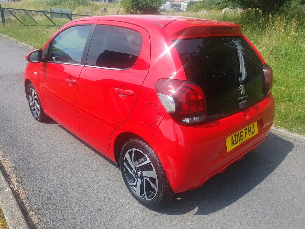 Peugeot 108 1.0 Allure 2-Tronic Red #5