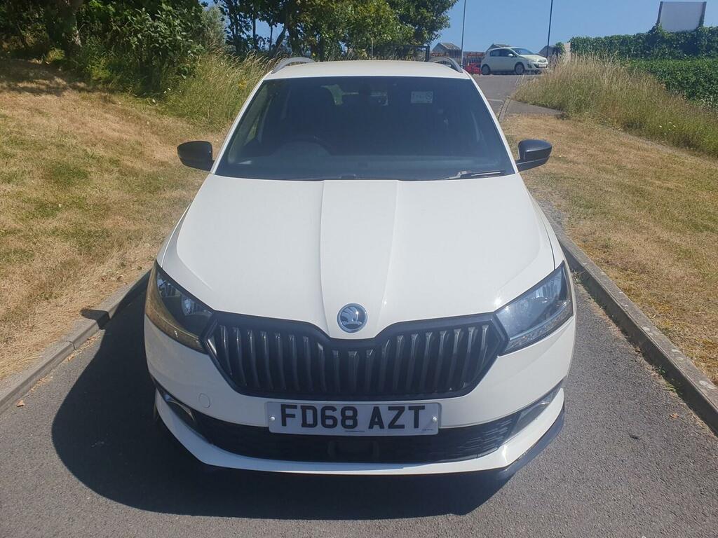 Skoda Fabia 1.0 Tsi Monte Carlo FD68AZT White #2