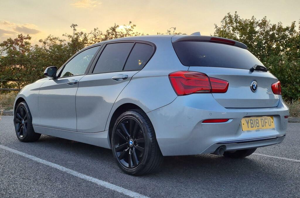 BMW 1 Series 2.0 118D Sport Euro 6 Ss YB18DFU Silver #4