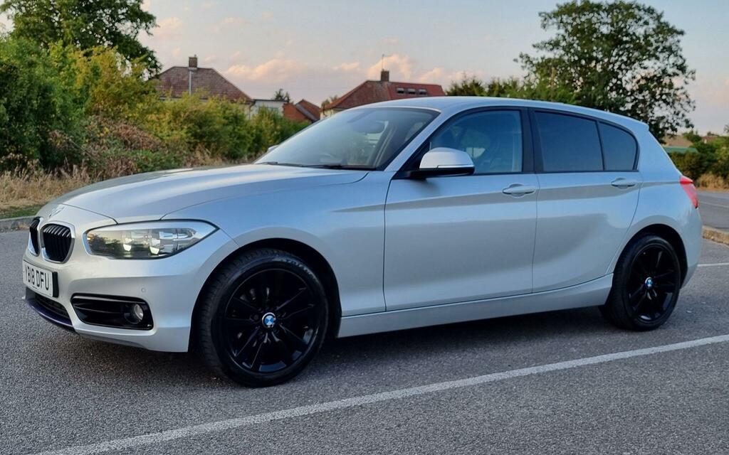 BMW 1 Series 2.0 118D Sport Euro 6 Ss YB18DFU Silver #3