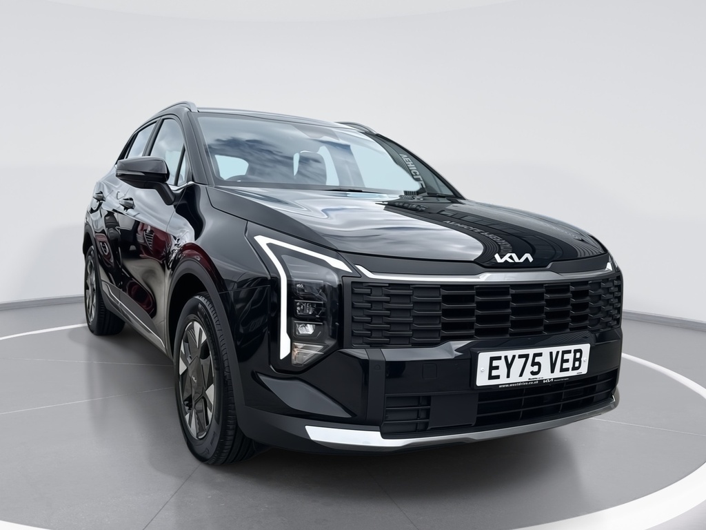 Kia Sportage 1.6T Gdi Hev Pure Black