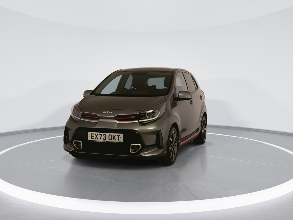 Kia Picanto 1.0 Gt-line 4 Seats EX73OKT Grey #4