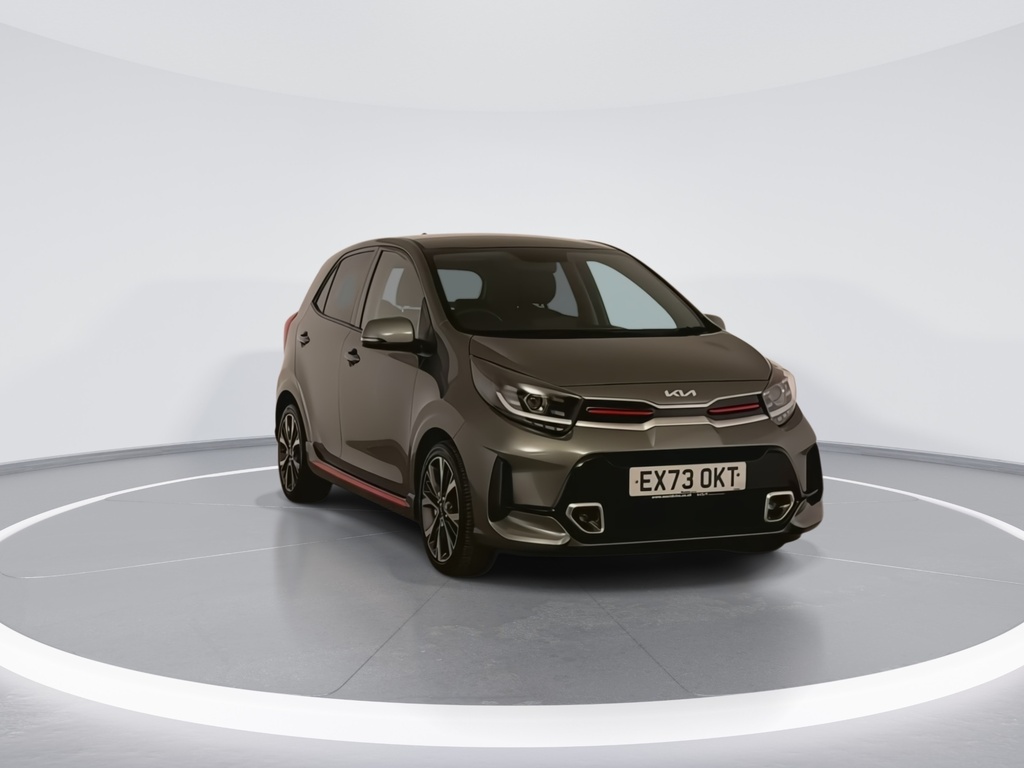 Kia Picanto 1.0 Gt-line 4 Seats EX73OKT Grey #3