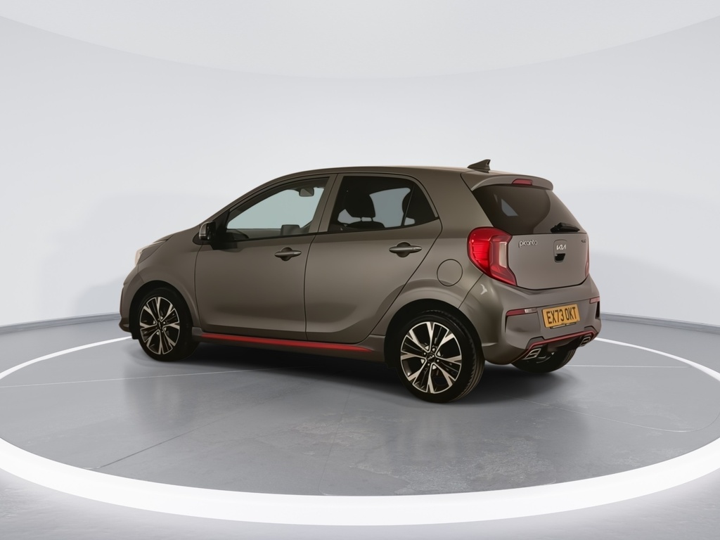 Kia Picanto 1.0 Gt-line 4 Seats EX73OKT Grey #6