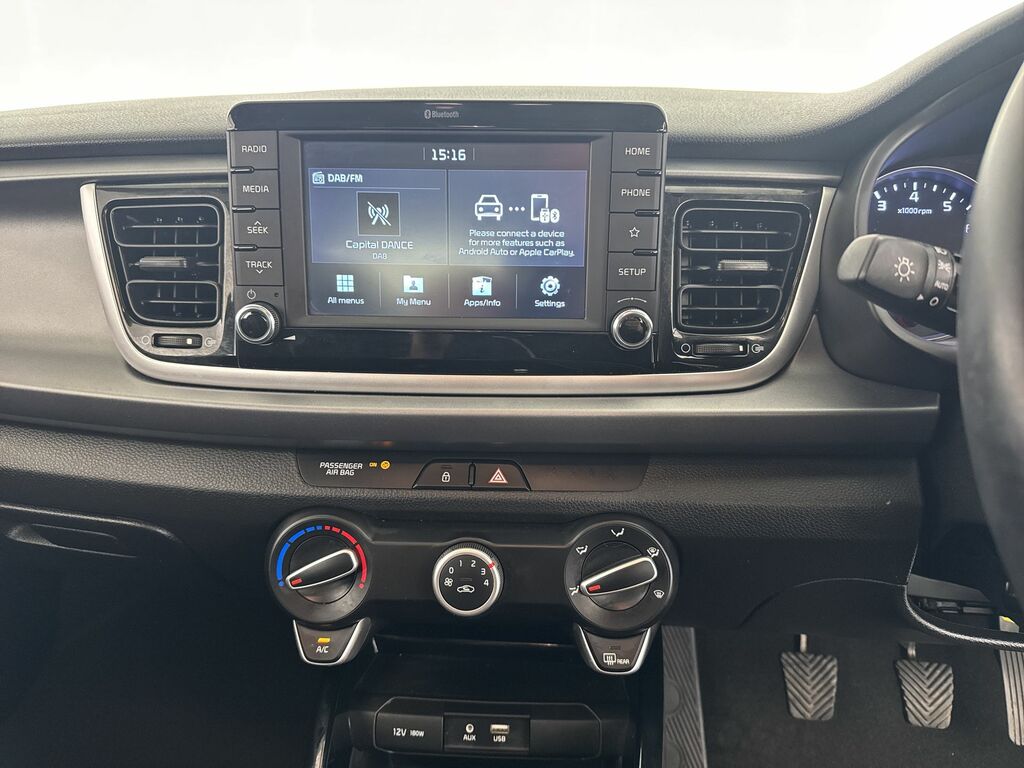 Kia RIO 1.2 2 82 Bhp 5In Touchscreen Display, Apple Car Black #11