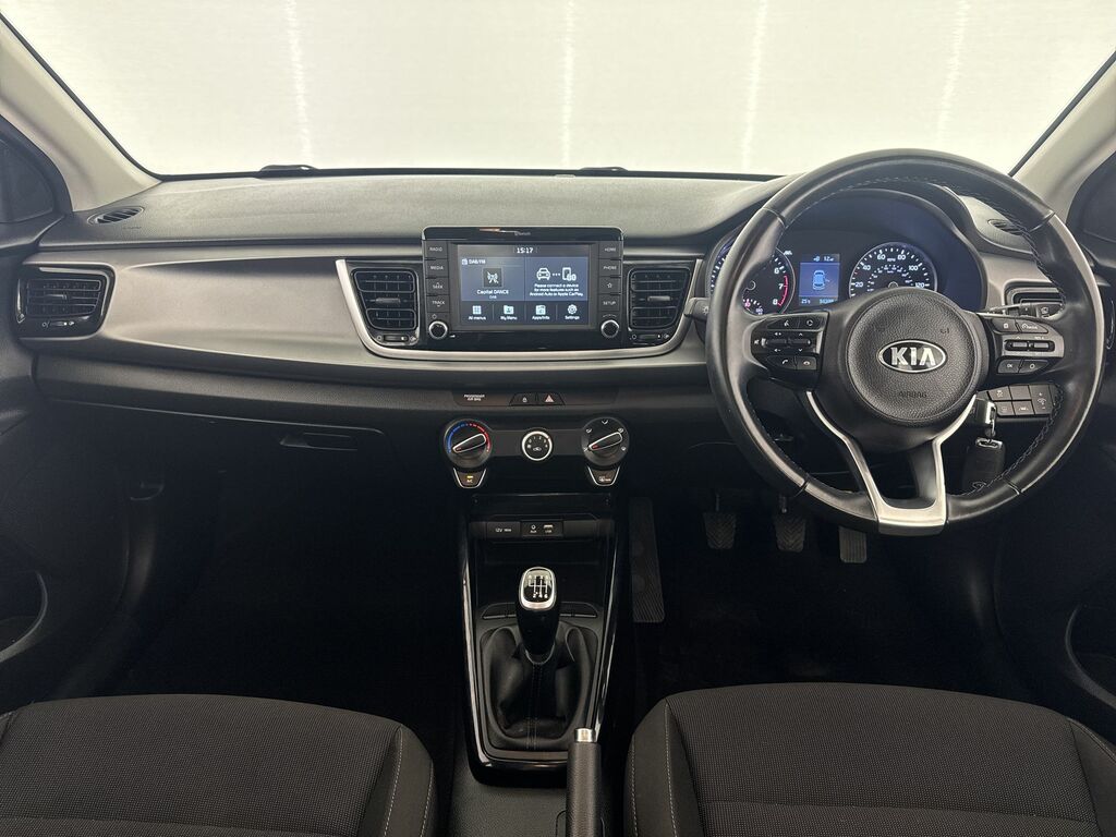 Kia RIO 1.2 2 82 Bhp 5In Touchscreen Display, Apple Car Black #19