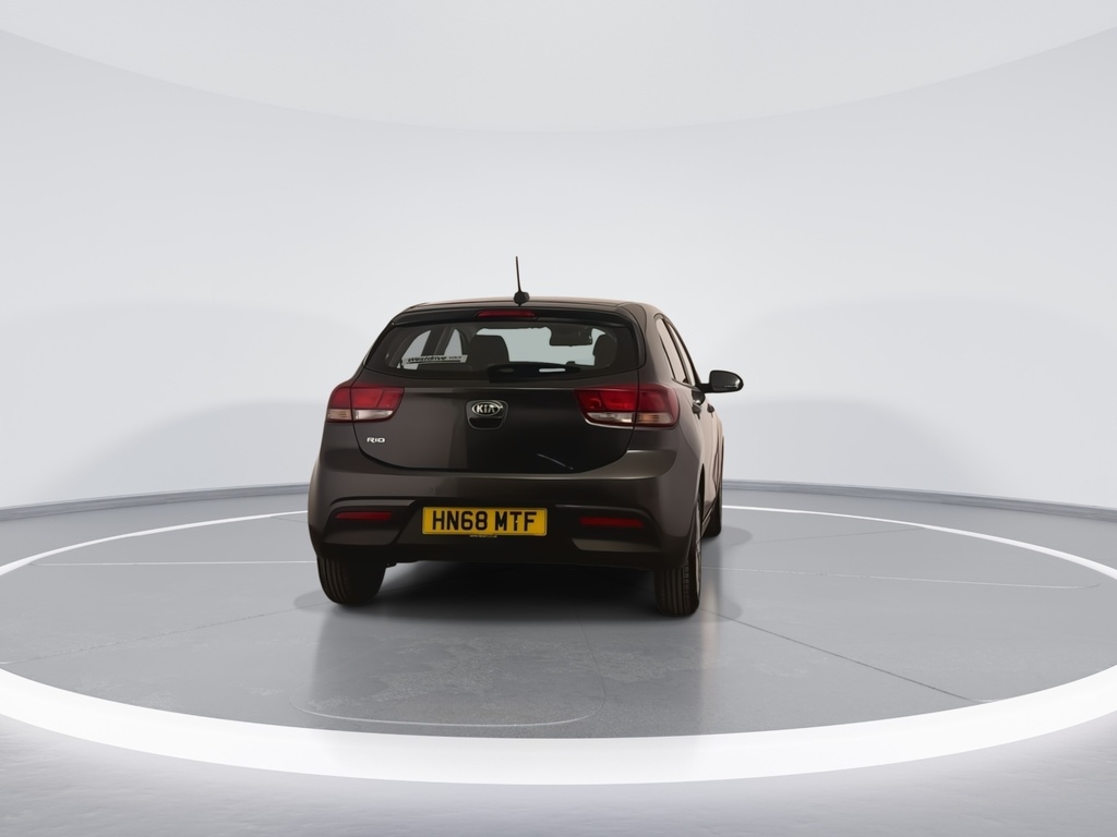 Kia RIO 1.2 2 82 Bhp 5In Touchscreen Display, Apple Car Black #8