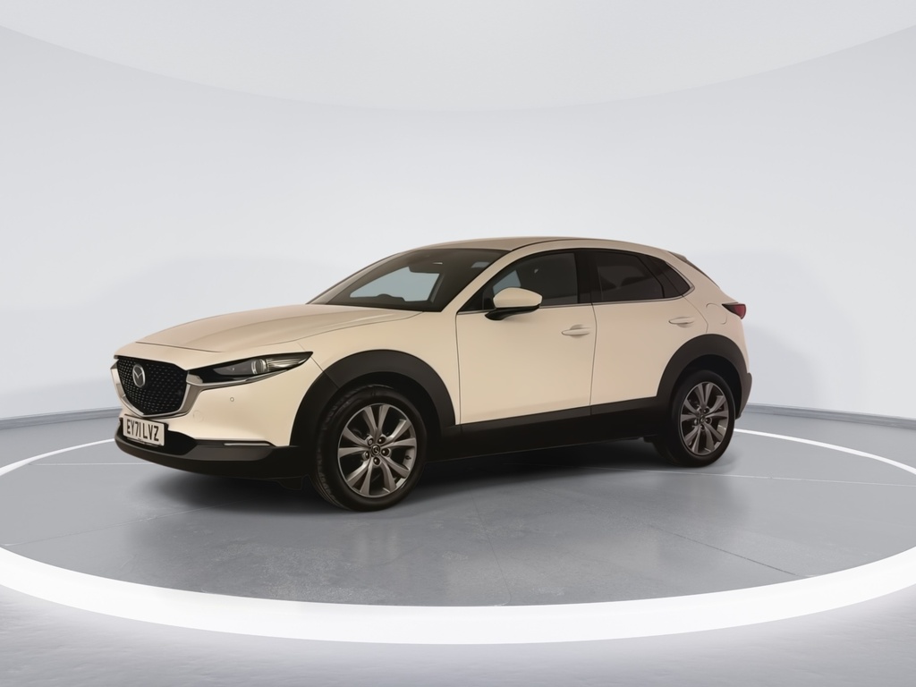 Mazda CX-30 2.0 E-skyactiv G Mhev Sport Lux White #4