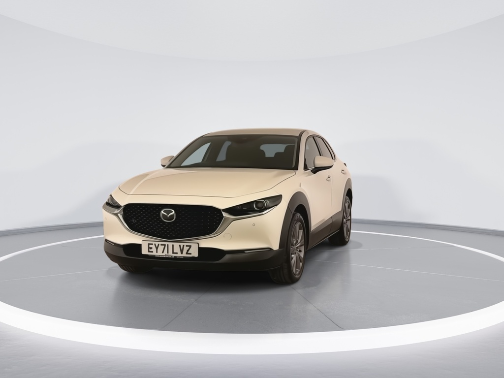 Mazda CX-30 2.0 E-skyactiv G Mhev Sport Lux White #2
