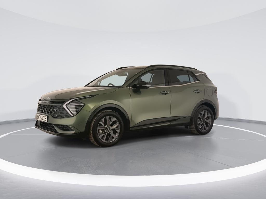 Kia Sportage 1.6T Gdi 207 Hev Gt-line S Awd Green #4