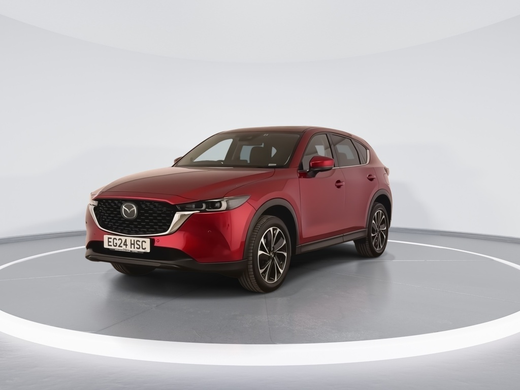 Mazda CX-5 2.0 E-skyactiv G Mhev Exclusive-line Red #4
