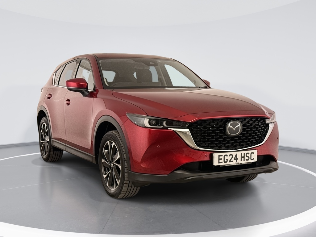 Mazda CX-5 2.0 E-skyactiv G Mhev Exclusive-line Red