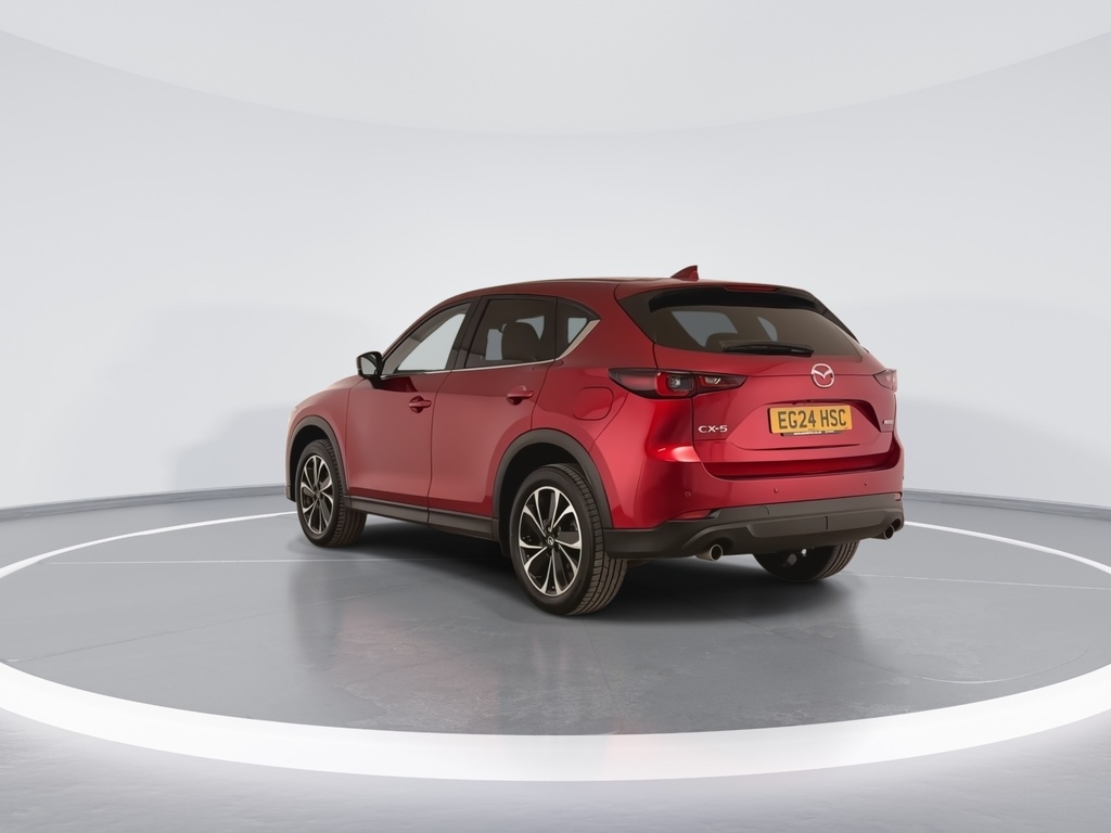 Mazda CX-5 2.0 E-skyactiv G Mhev Exclusive-line Red #6
