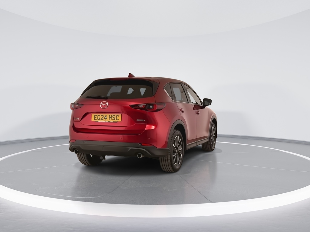 Mazda CX-5 Mazda Cx-5 2.2 Skyactiv-d Exclusive-line Suv D Red #7