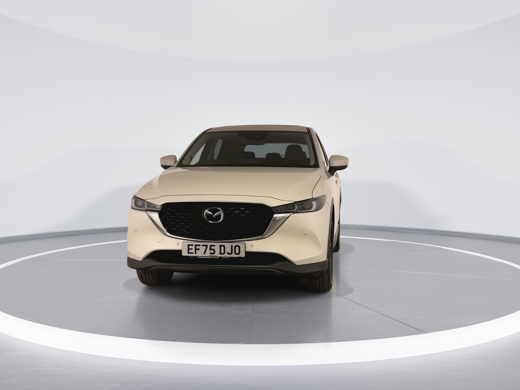 Mazda CX-5 2.0 E-skyactiv G Mhev Exclusive-line White #3