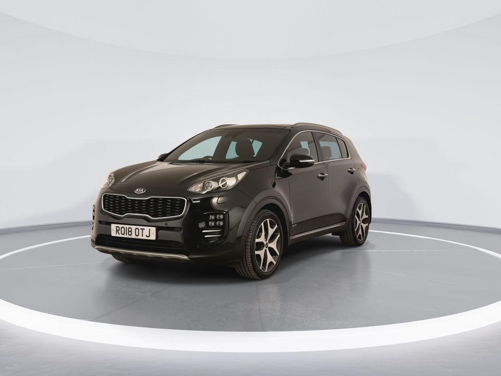 Kia Sportage 1.6T Gdi Gt-line S Dct Awd RO18OTJ Black #4