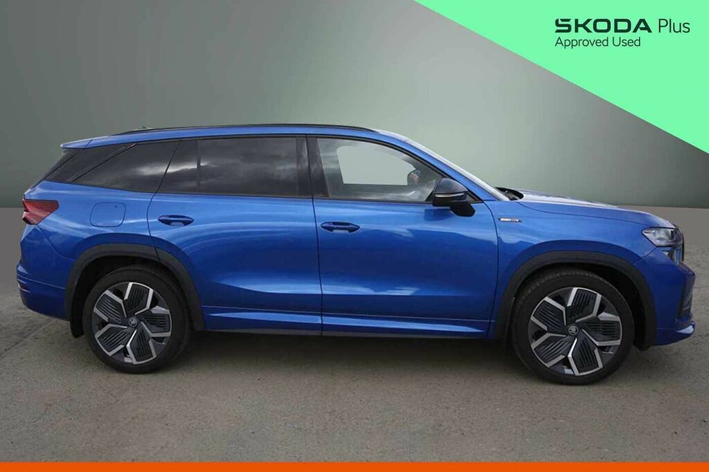 Skoda Kodiaq Sportline 5 Seats 1.5 Tsi Iv 204 Ps Dsg Blue #4