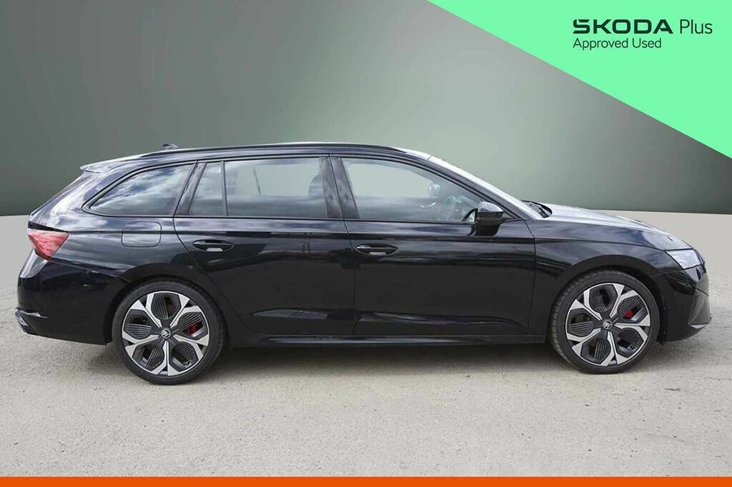 Skoda Octavia Estate Vrs 2.0 Tsi 265 Ps Dsg SK75BYY Black #4