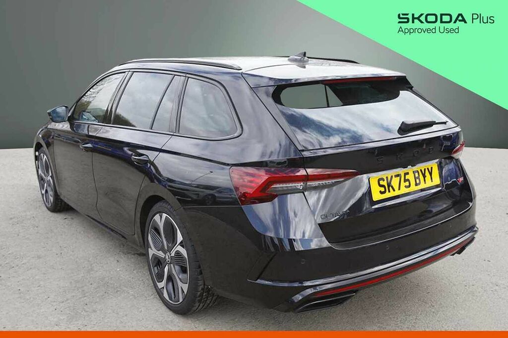 Skoda Octavia Estate Vrs 2.0 Tsi 265 Ps Dsg SK75BYY Black #3